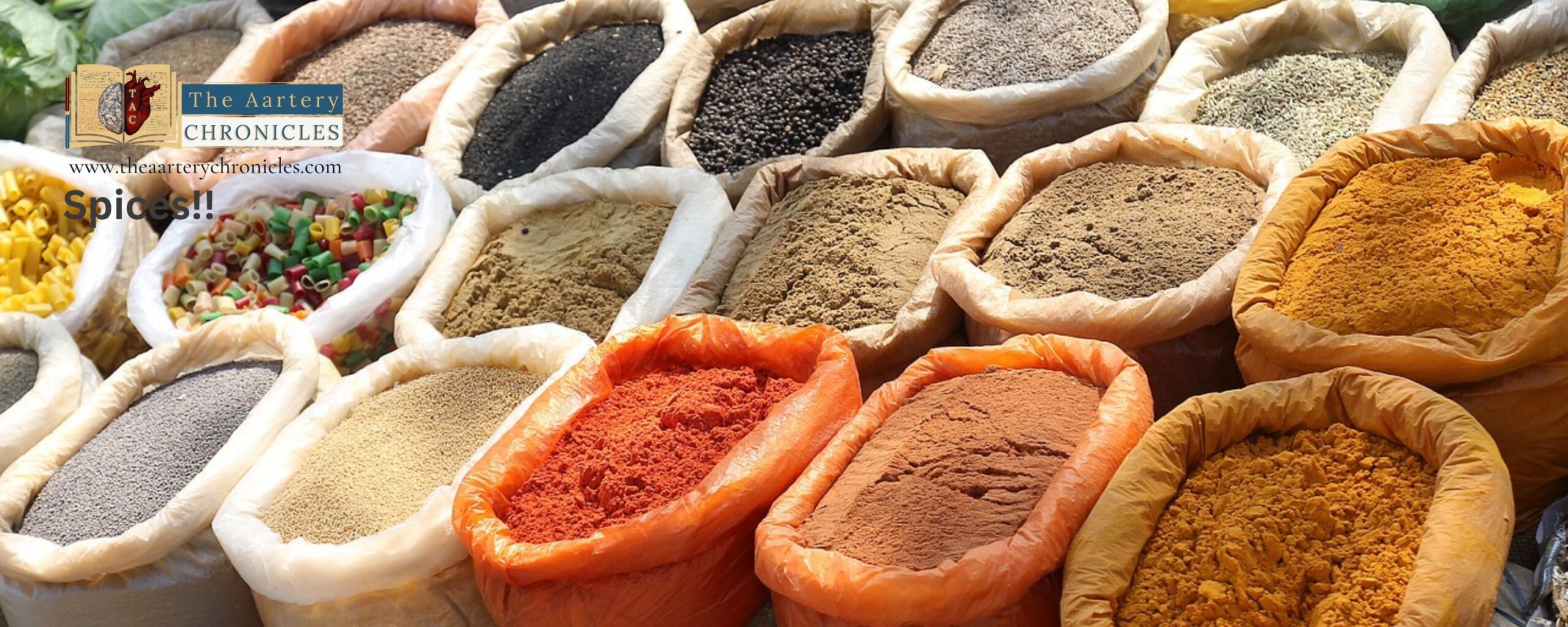 different types Indian spices