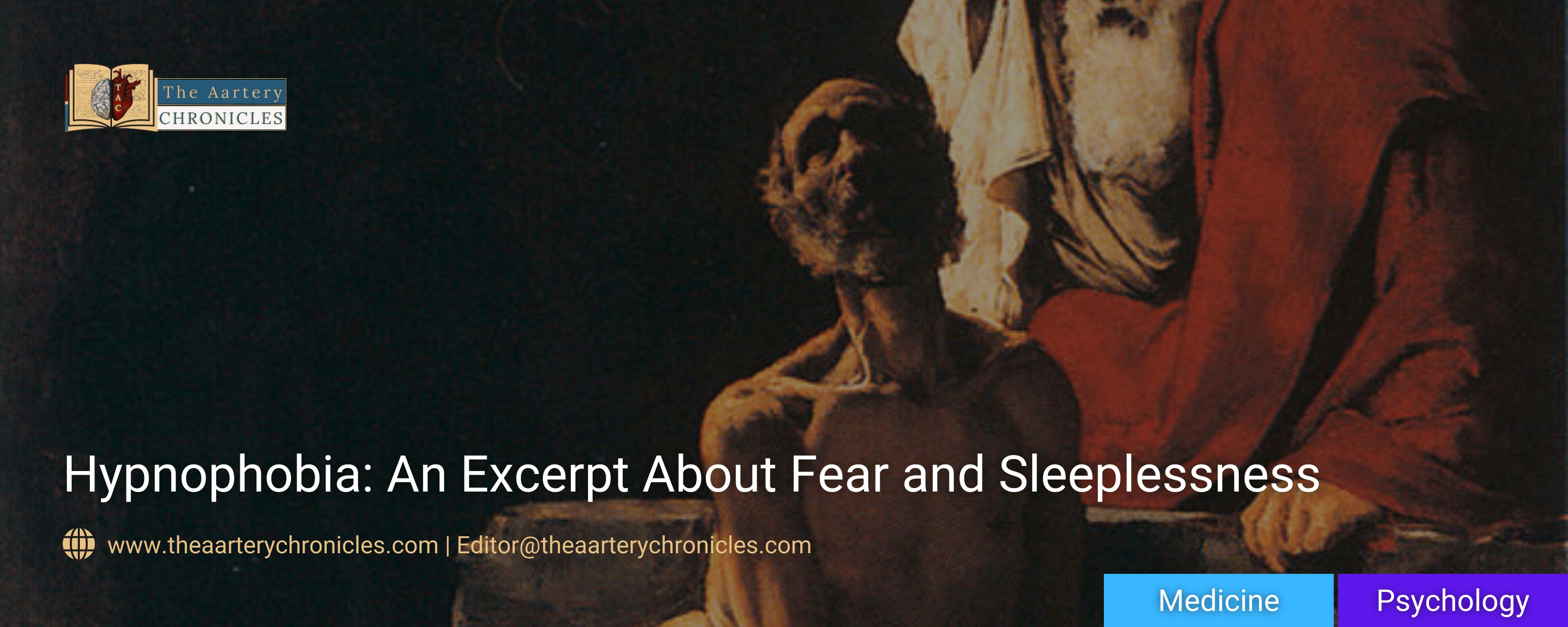 Hypnophobia: An Excerpt About Fear and Sleeplessness​