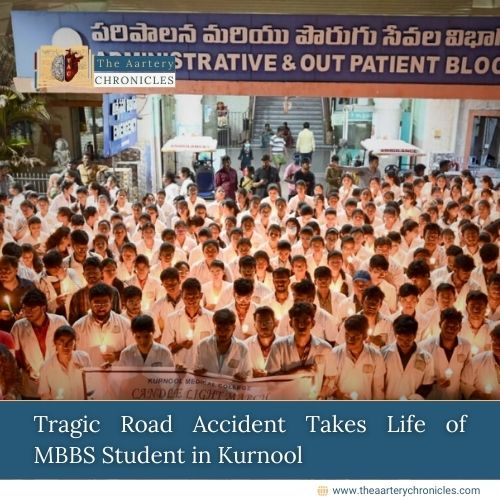 Tragic Road Accident Takes Life of MBBS Student in Kurnool