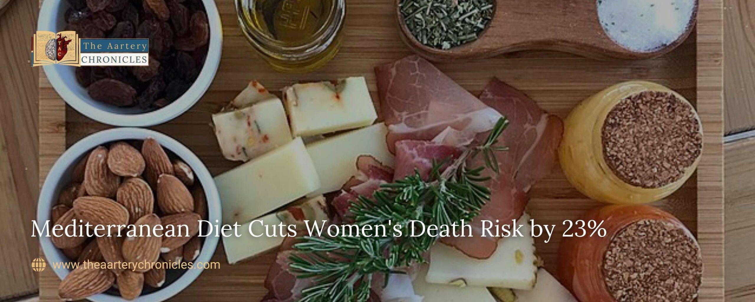 Mediterranean-Diet-Cuts-Women's-Death-Risk-by-23%-The-Aartery-Chronicles-TAC