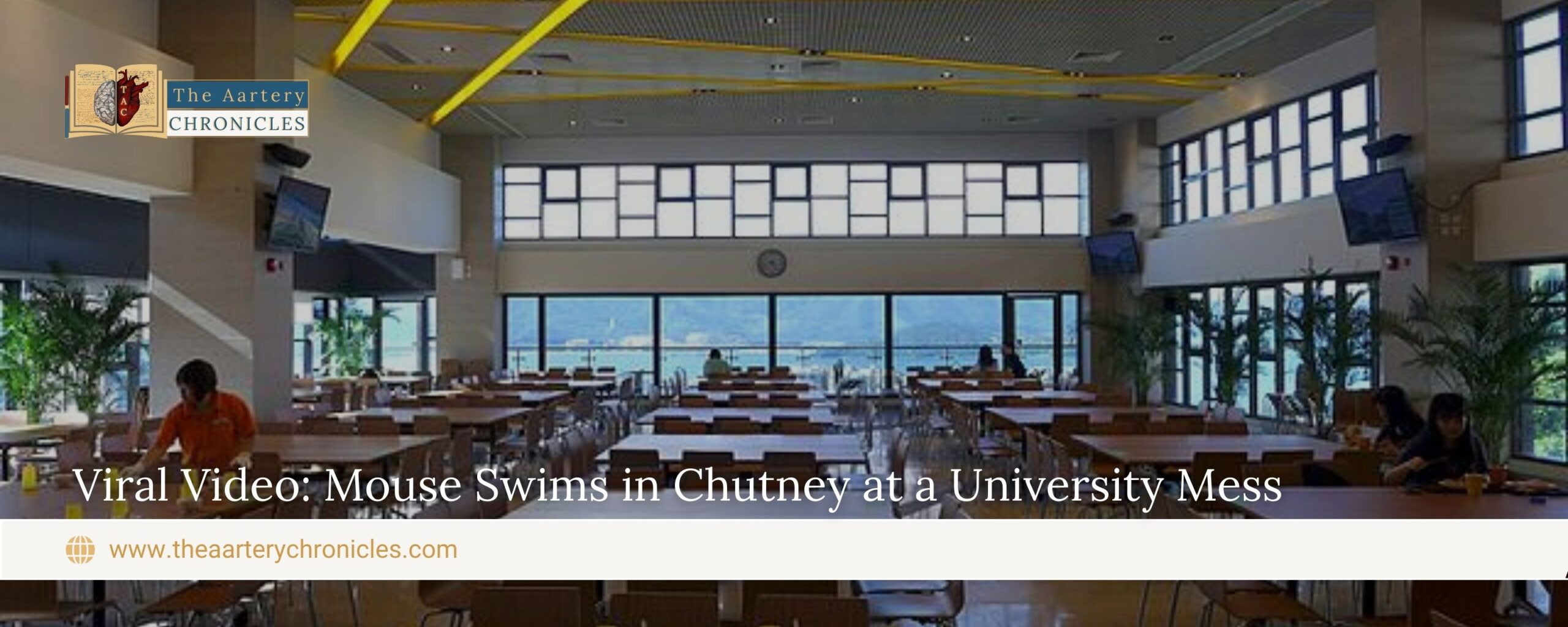 Viral-Video:-Mouse-Swims-in-Chutney-at-a-University-Mess-The-Aartery-Chronicles-TAC