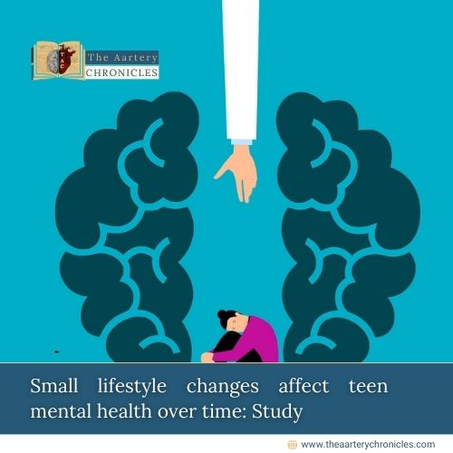 Small lifestyle changes affect teen mental health over time: Study