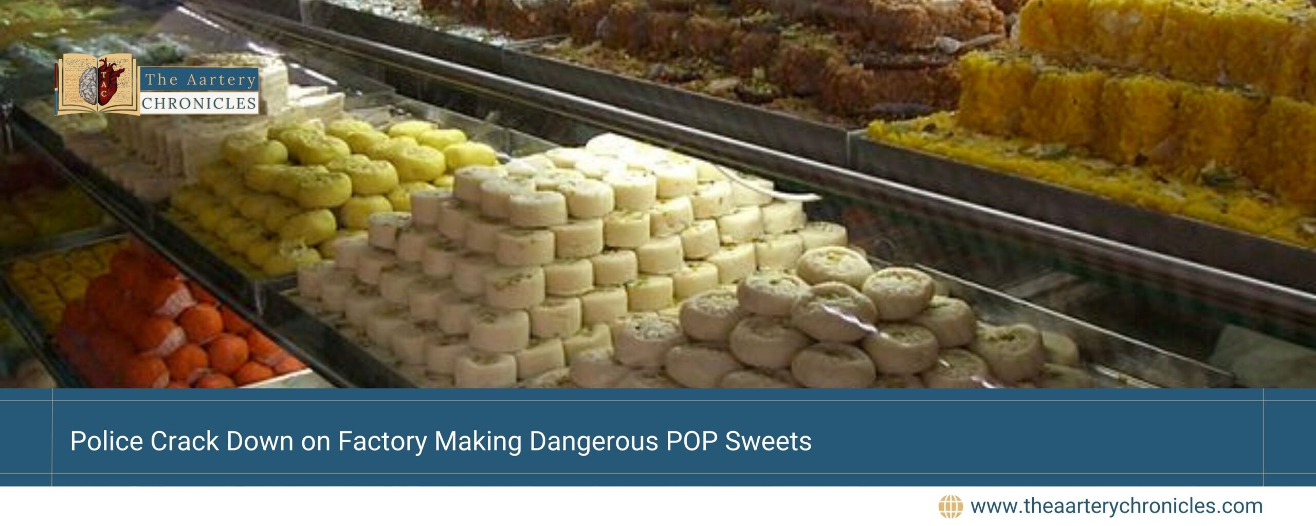 A viral video on social media recently exposed a disturbing scam in Raipur, Chhattisgarh, where a small factory-made sweets using POP