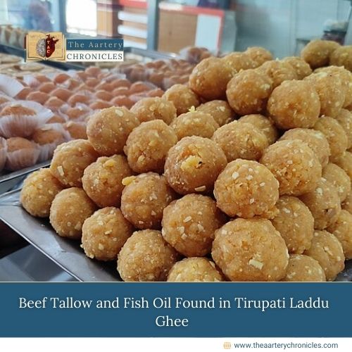 Reports emerged that the ghee used to make the Tirupati laddu contained foreign fats, including beef tallow (clarified beef fat), lard (pig fat), and fish oil.