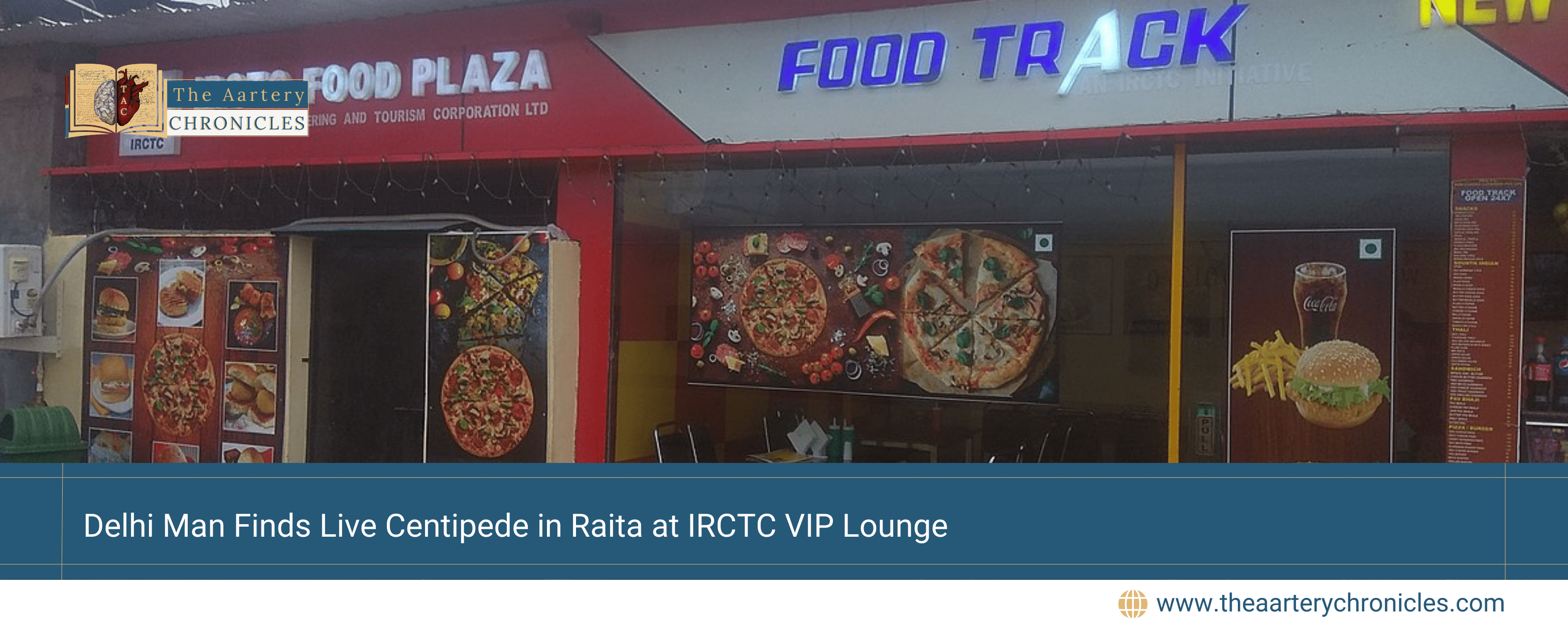 Delhi-Man-Finds-Live-Centipede-in-Raita-at-IRCTC-VIP-Lounge-The-Aartery-Chronicles-TAC