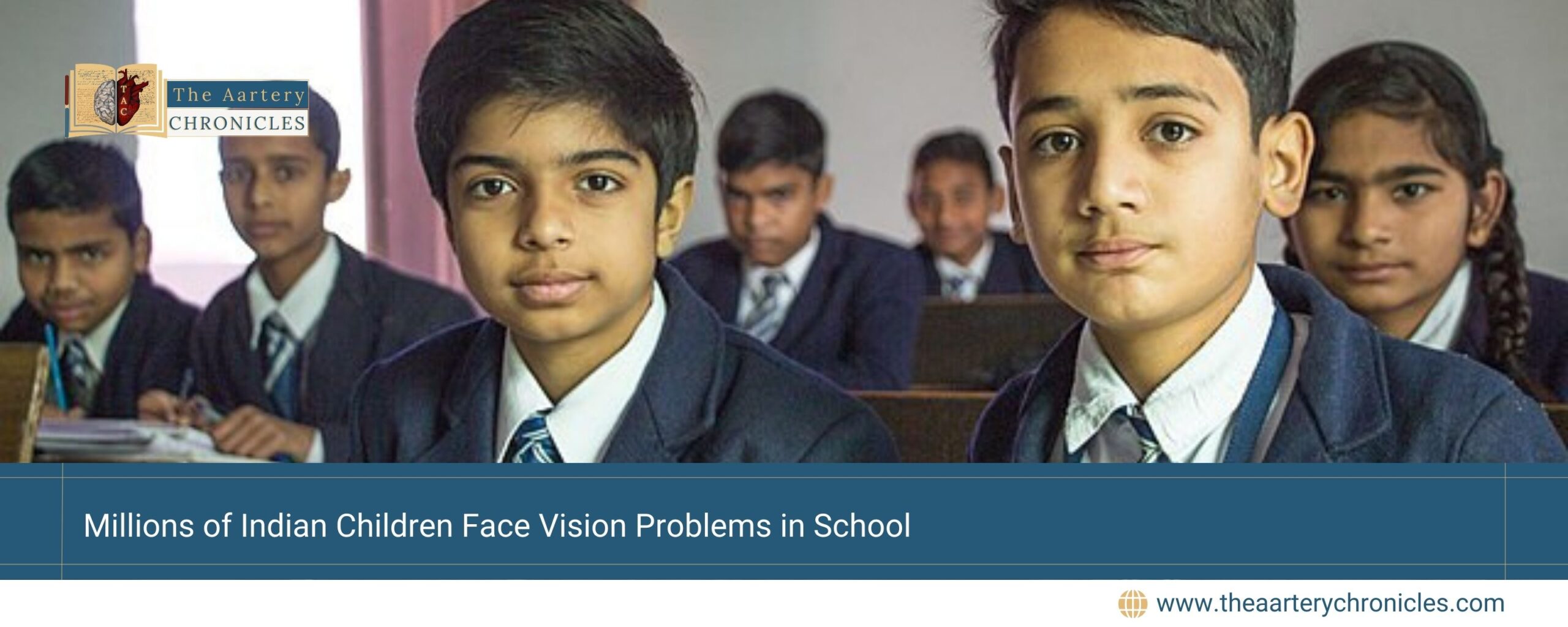 Every day, around 3.4 million children in India go to school with vision problems that remain uncorrected.