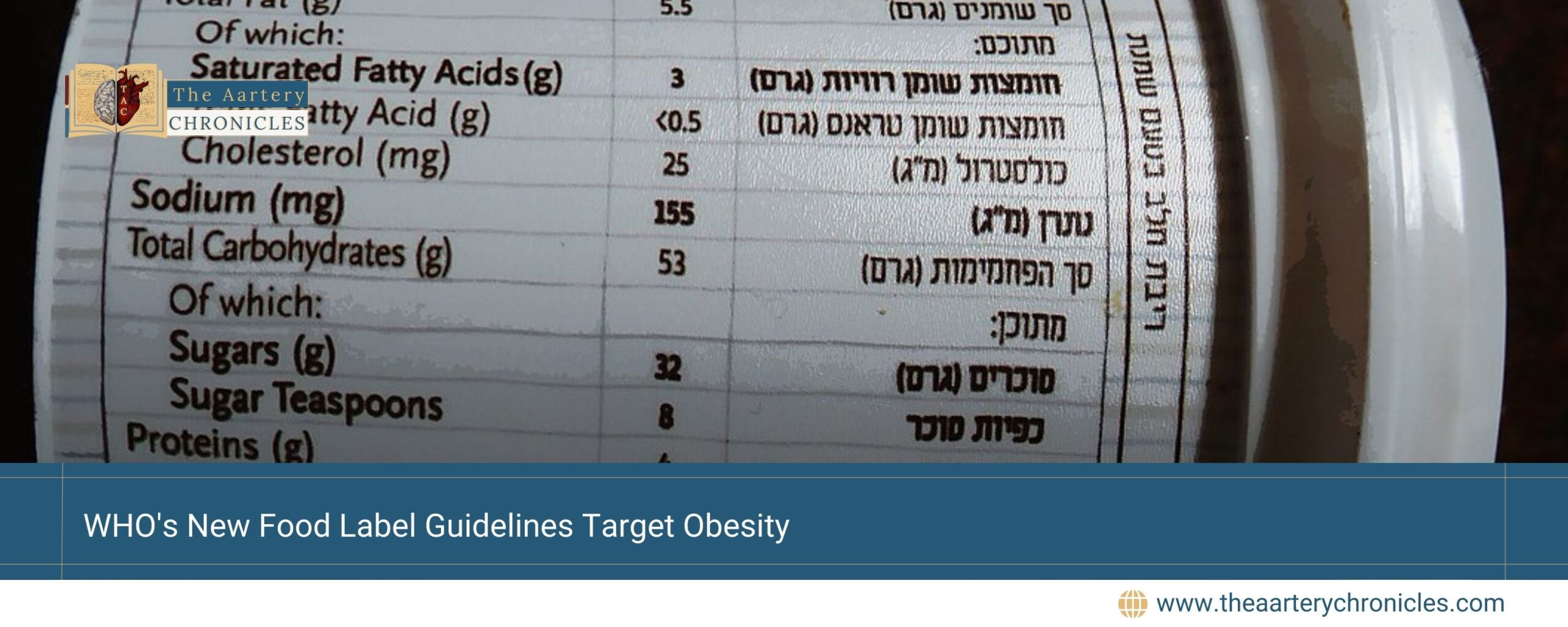 WHO's-New-Food-Label-Guidelines-Target-Obesity-The-Aartery-Chronicles-TAC