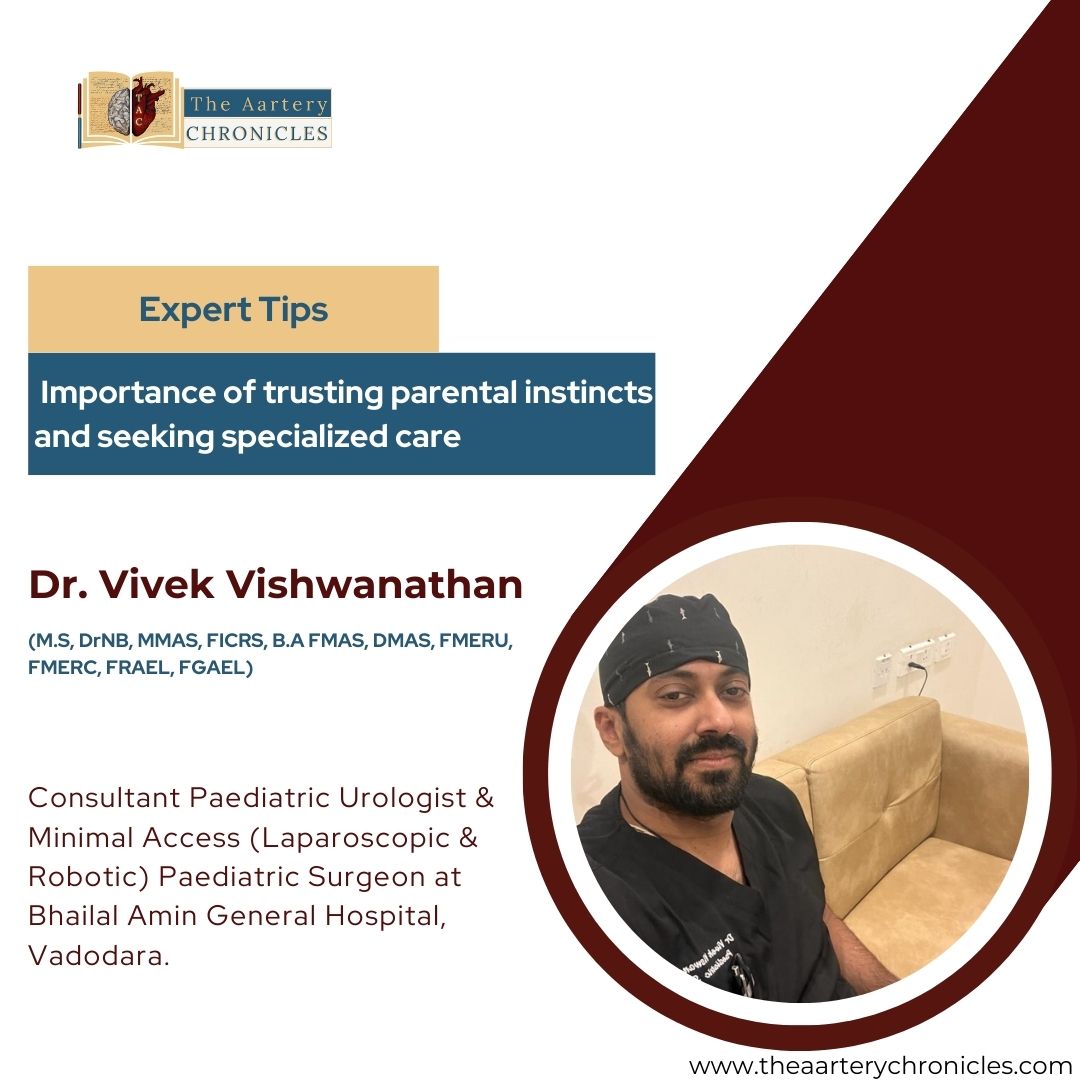 Expert Tips by Dr. Vivek Vishwanathan for Parents to Recognize Pediatric Health Concerns​