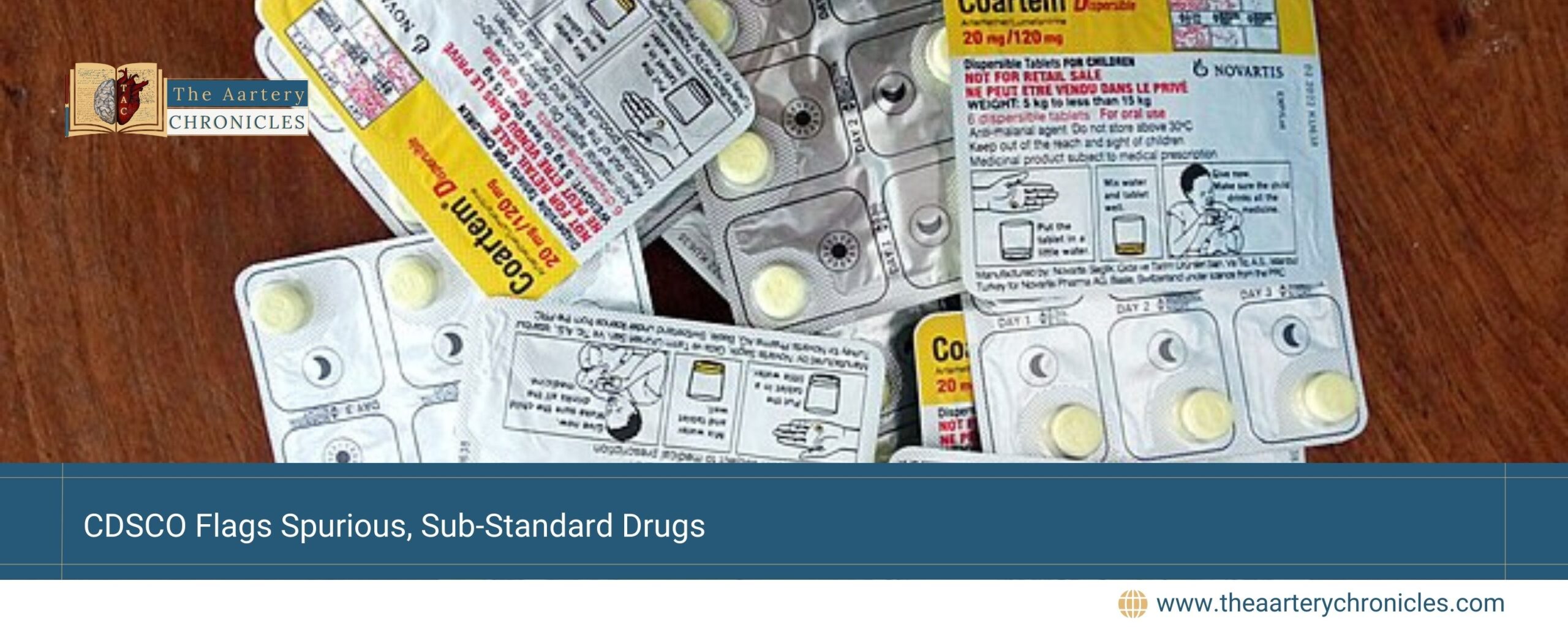 CDSCO-Flags-Spurious,-Sub-Standard-Drugs-The-Aartery-Chronicles-TAC