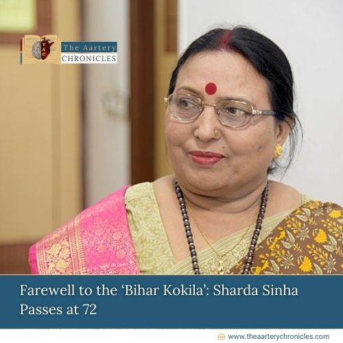 Sharda Sinha, affectionately known as the 'Bihar Kokila,' passed away on November 5 at AIIMS in Delhi.