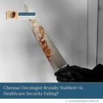 Vignesh allegedly entered the outpatient room and assaulted Dr. Balaji, stabbing him at least seven times with a small knife.