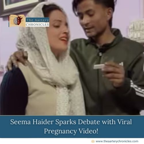 Seema Haider Sparks Debate with Viral Pregnancy Video! (YouTube/@SeemaSachin10)