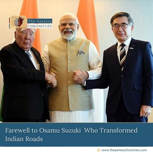 Farewell to Osamu Suzuki Who Transformed Indian Roads