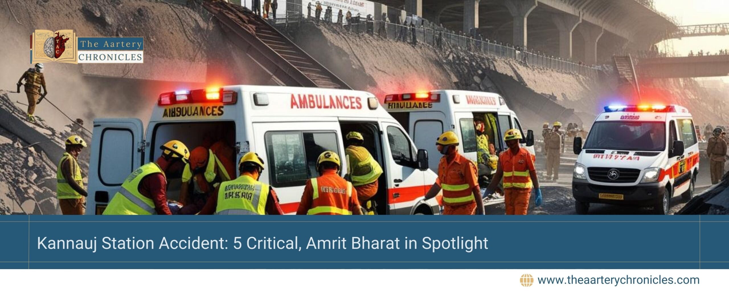 Kannauj Station Accident: 5 Critical, Amrit Bharat in Spotlight