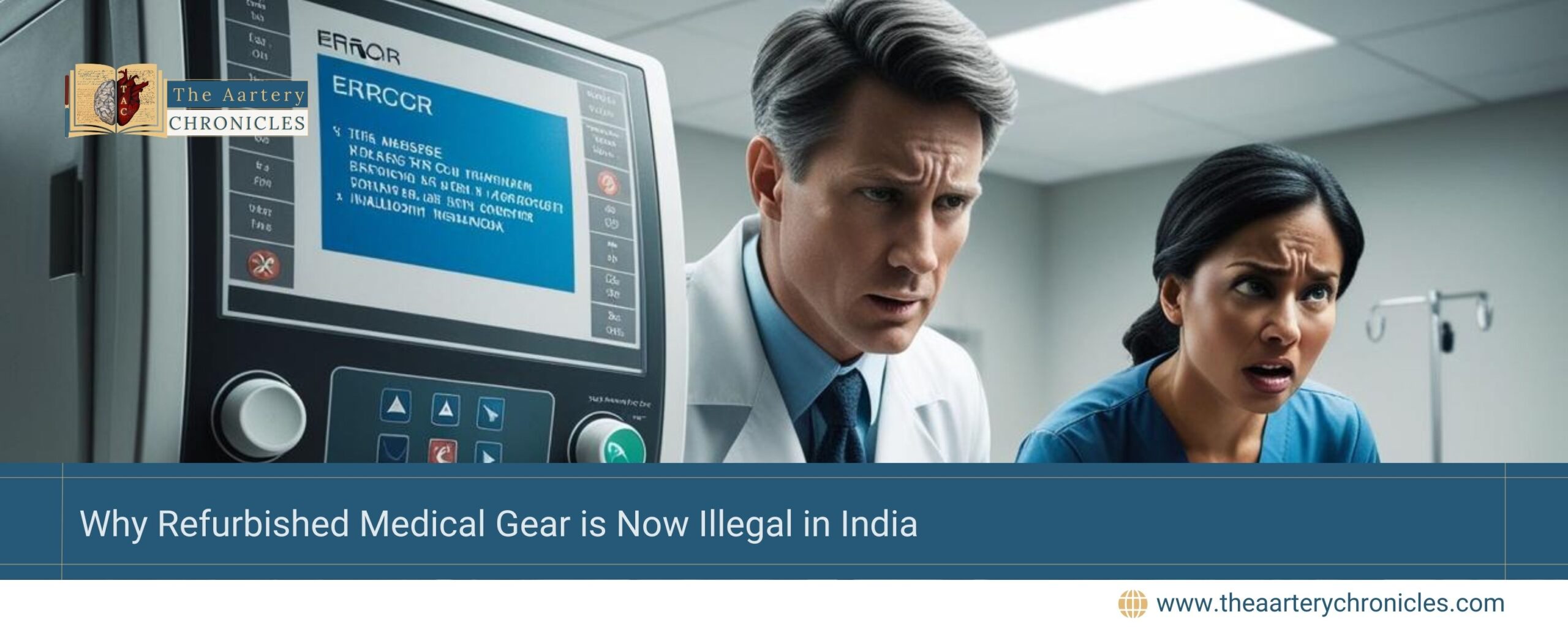 Why Refurbished Medical Gear is Now Illegal in India