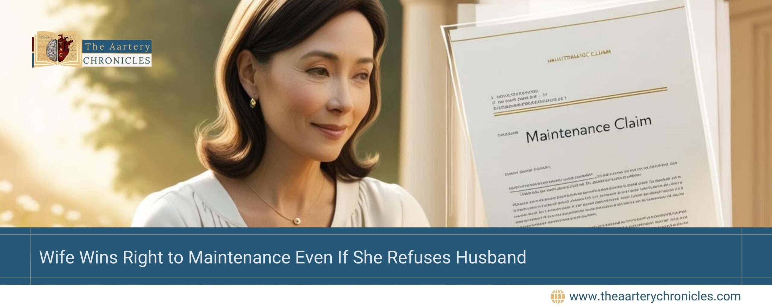 Wife Wins Right to Maintenance Even If She Refuses Husband