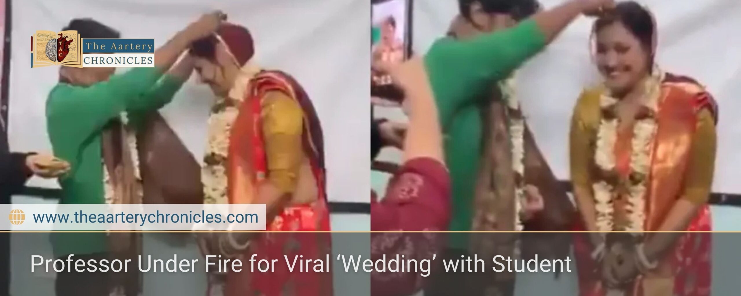 Professor Under Fire for Viral ‘Wedding’ with Student