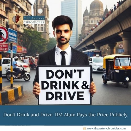 Don’t Drink and Drive: IIM Alum Pays the Price Publicly