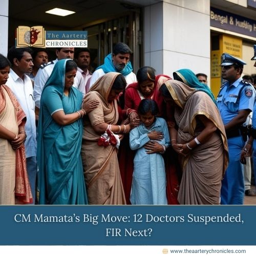 CM Mamata’s Big Move: 12 Doctors Suspended, FIR Next?