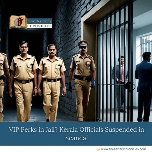 VIP Perks in Jail? Kerala Officials Suspended in Scandal