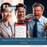 Rejected Job Offer Sparks Drama at $40M Noida Startup
