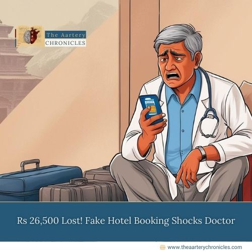 Rs 26,500 Lost! Fake Hotel Booking Shocks Doctor