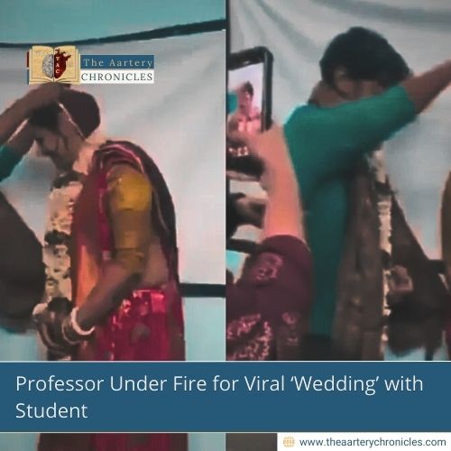 Professor Under Fire for Viral ‘Wedding’ with Student