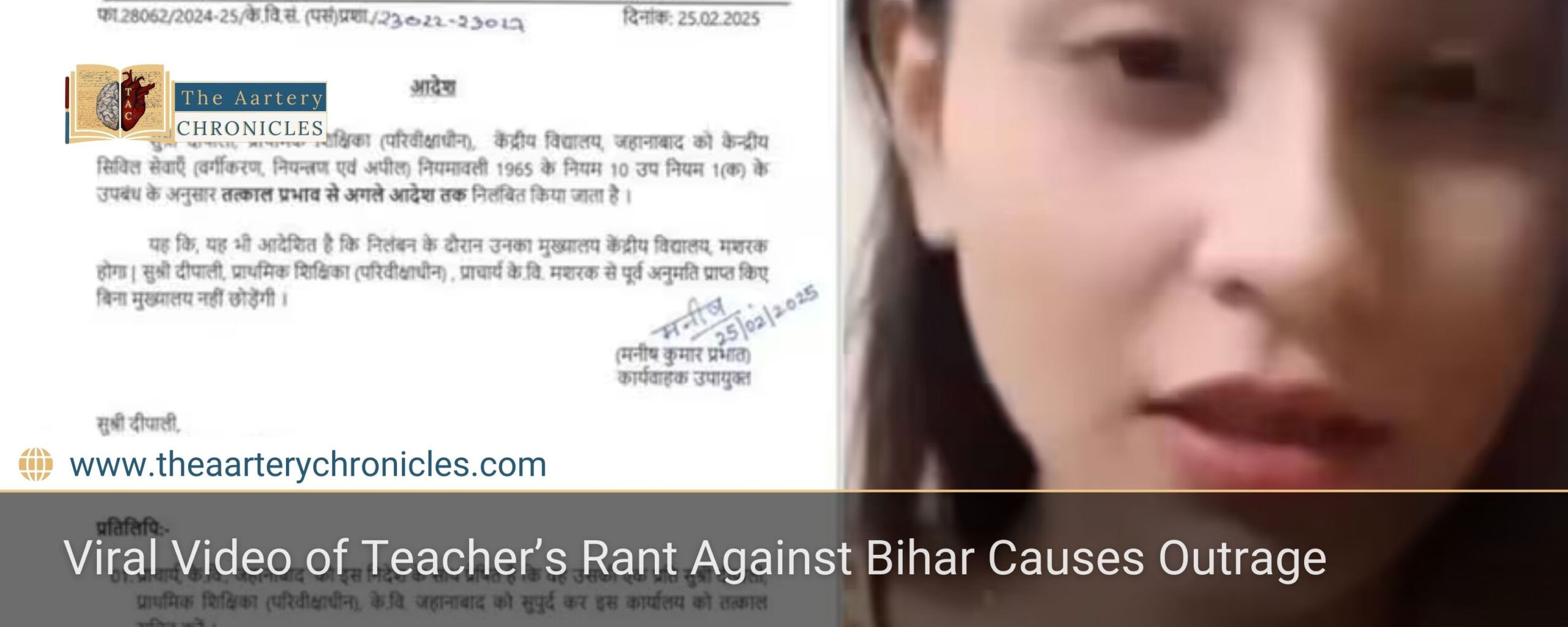 Viral Video of Teacher’s Rant Against Bihar Causes Outrage