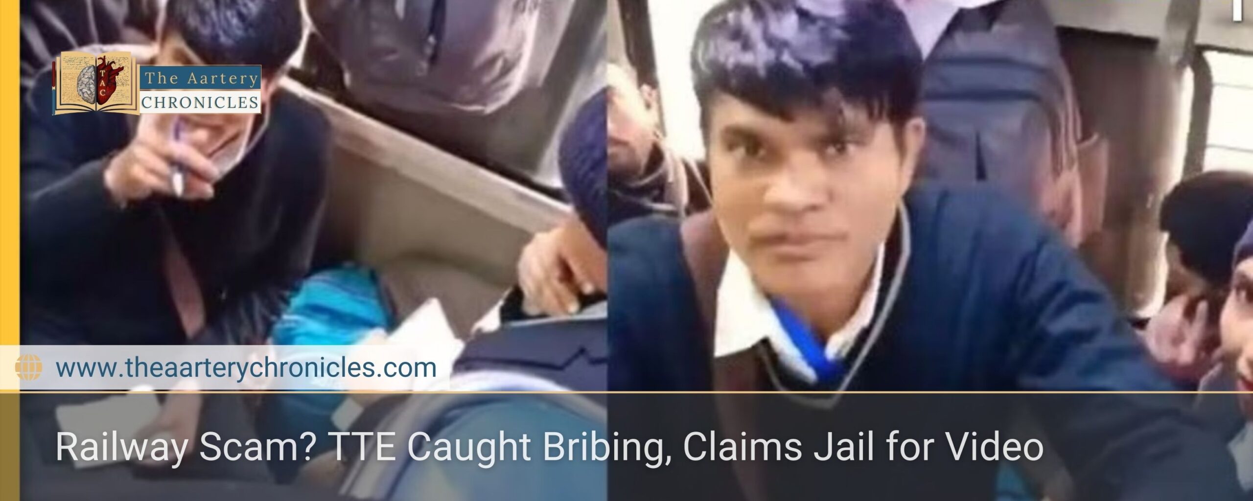 Railway Scam? TTE Caught Bribing, Claims Jail for Video