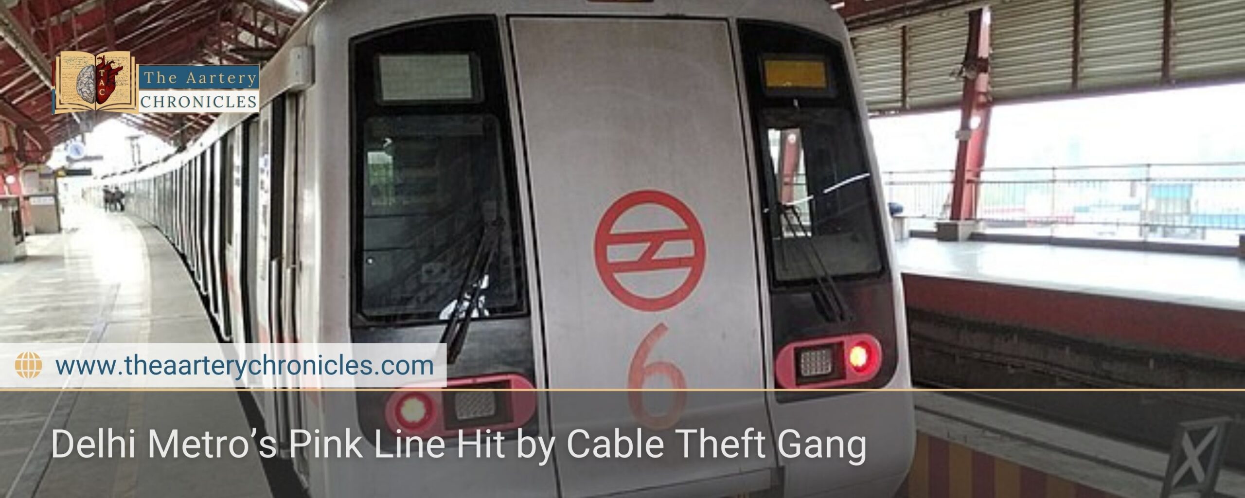 Delhi Metro’s Pink Line Hit by Cable Theft Gang