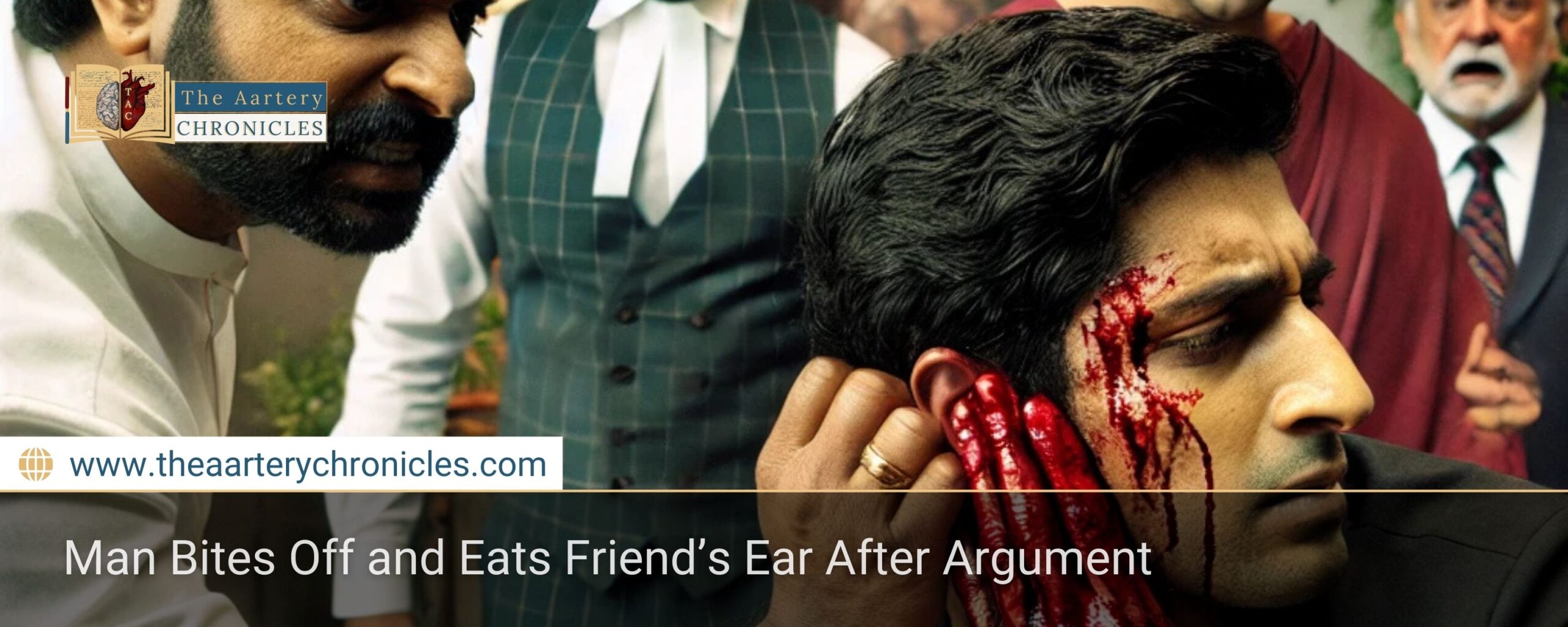 Man Bites Off and Eats Friend’s Ear After Argument