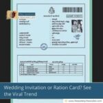Wedding Invitation or Ration Card? See the Viral Trend