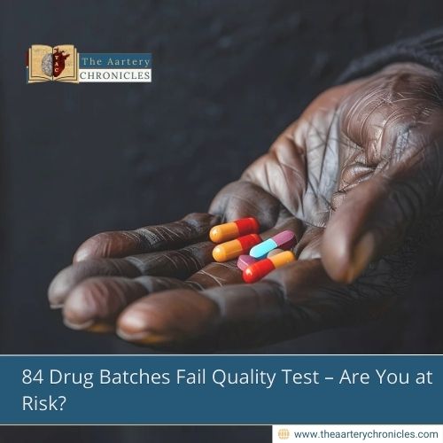 84 Drug Batches Fail Quality Test – Are You at Risk?