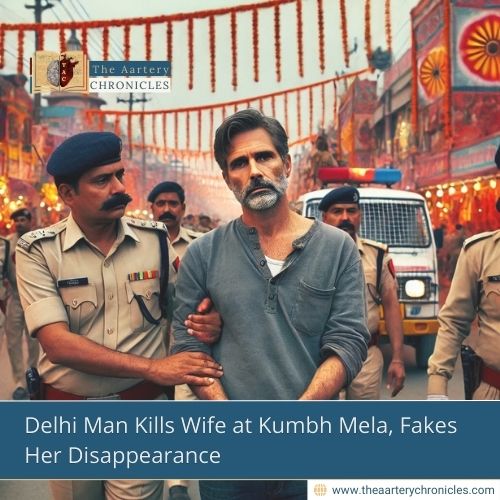 Delhi Man Kills Wife at Kumbh Mela, Fakes Her Disappearance