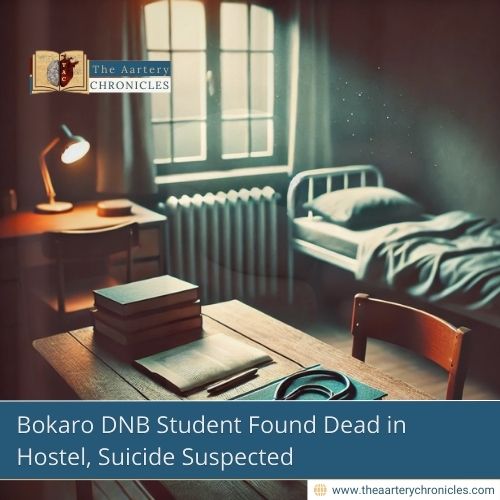 Bokaro DNB Student Found Dead in Hostel, Suicide Suspected