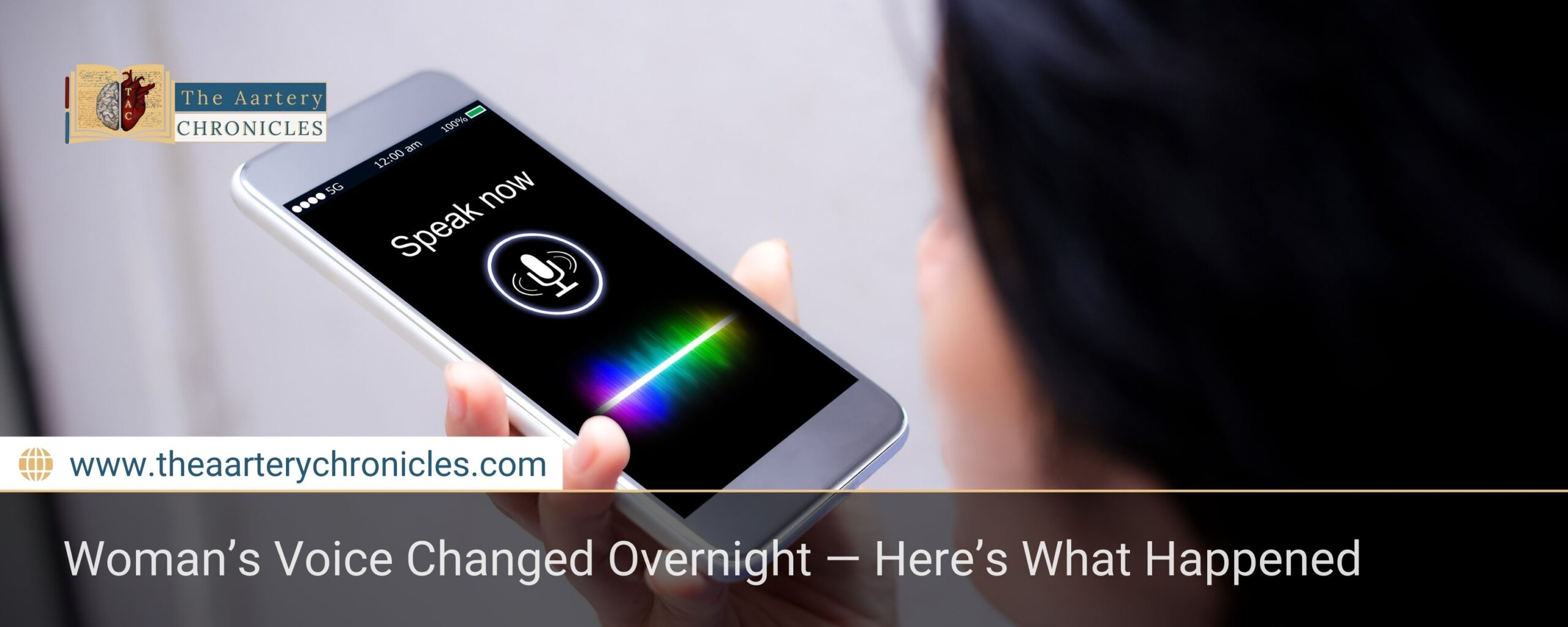 Woman’s Voice Changed Overnight — Here’s What Happened