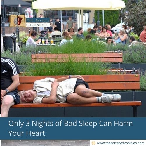 Only 3 Nights of Bad Sleep Can Harm Your Heart