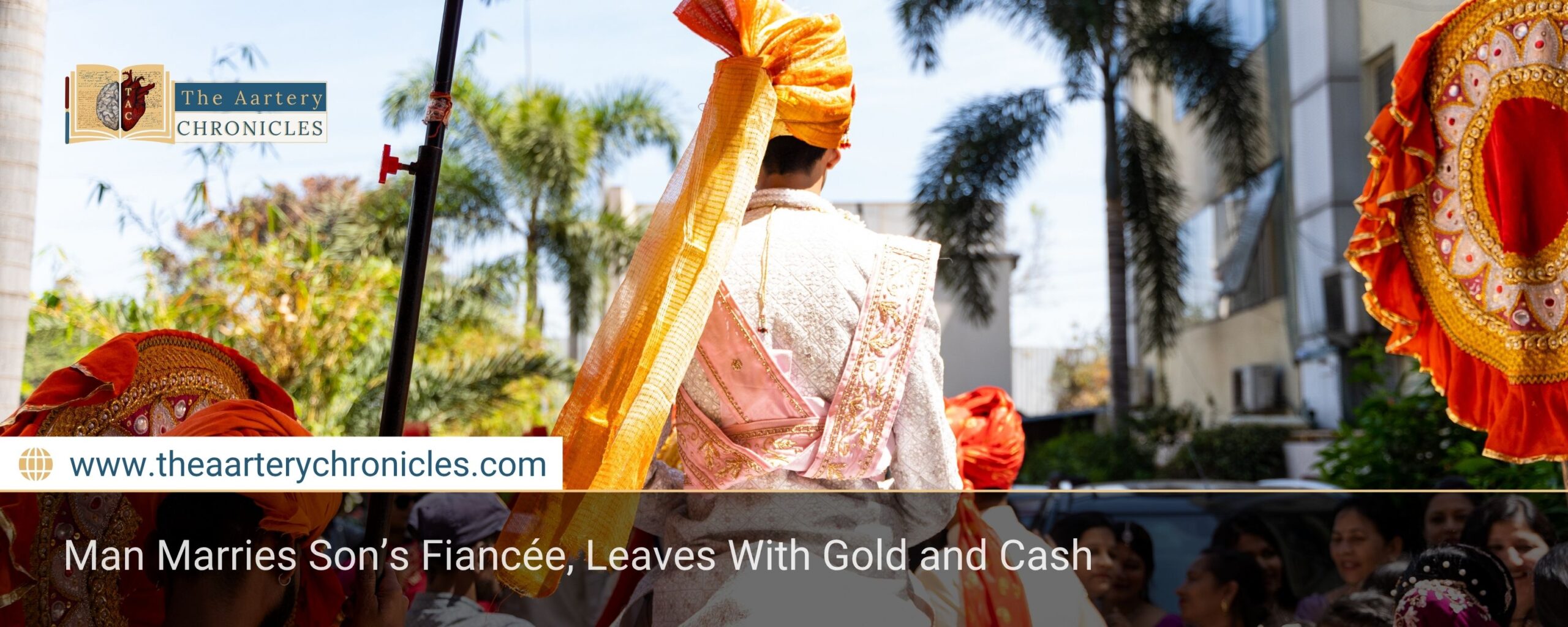 Man Marries Son’s Fiancée, Leaves With Gold and Cash