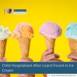 Child Hospitalised After Lizard Found in Ice Cream