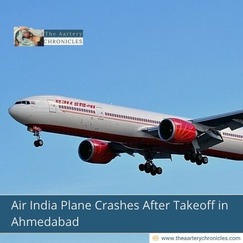 Air India Plane Crashes After Takeoff in Ahmedabad