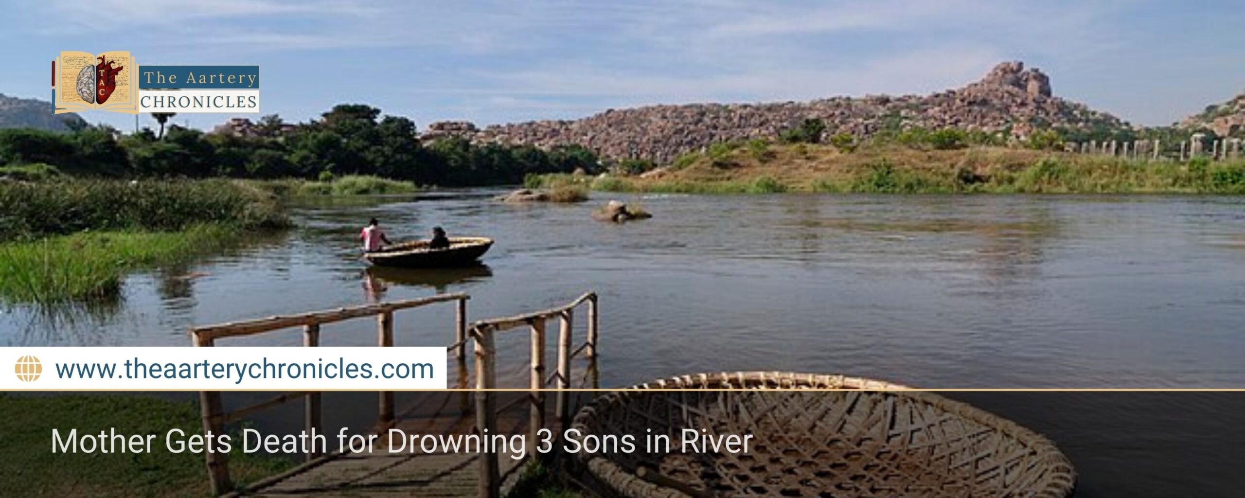Mother Gets Death for Drowning 3 Sons in River