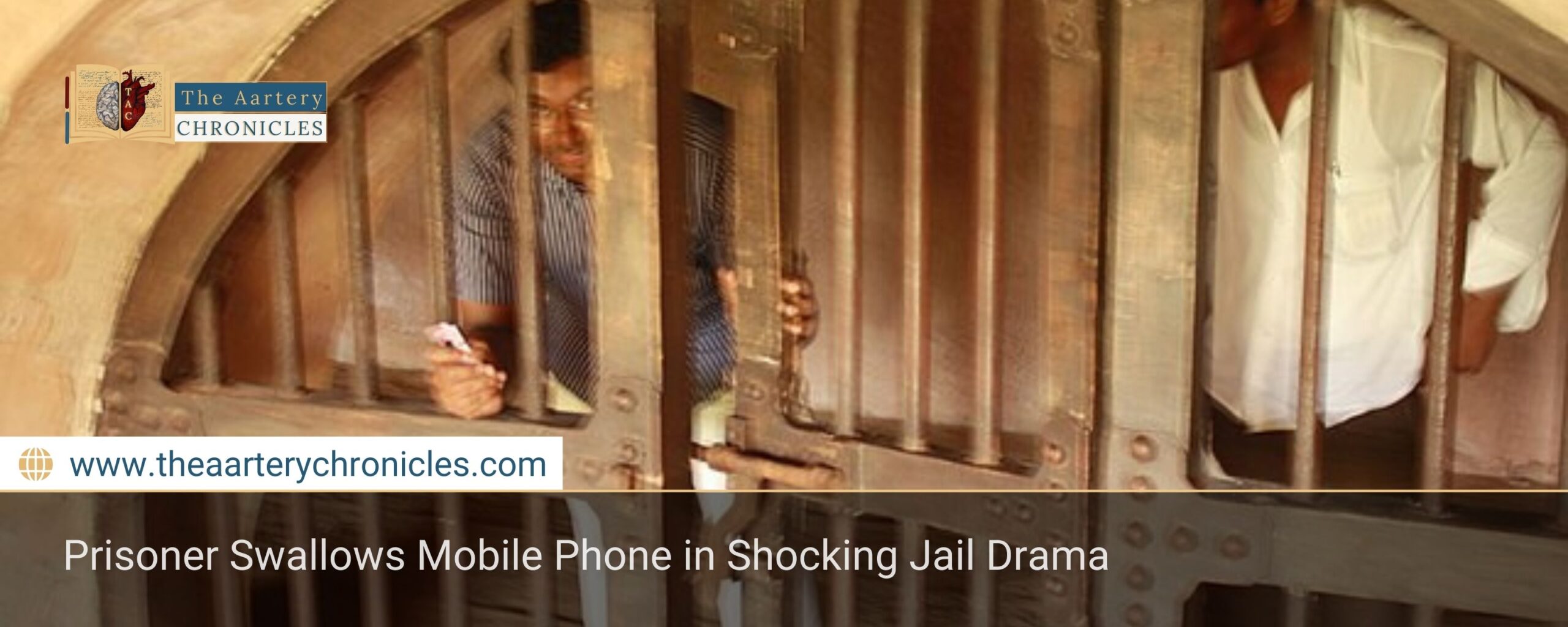 Prisoner Swallows Mobile Phone in Shocking Jail Drama
