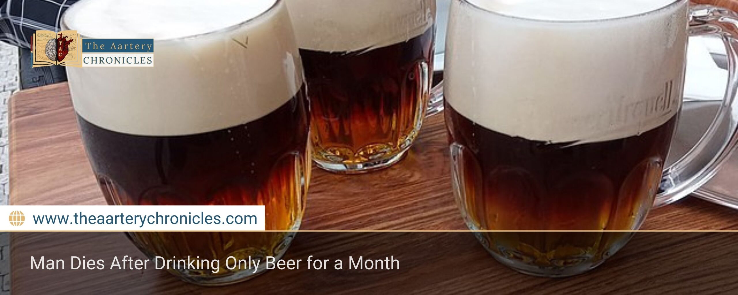 Man Dies After Drinking Only Beer for a Month