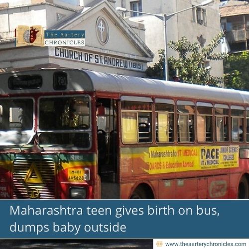 Maharashtra teen gives birth on bus, dumps baby outside