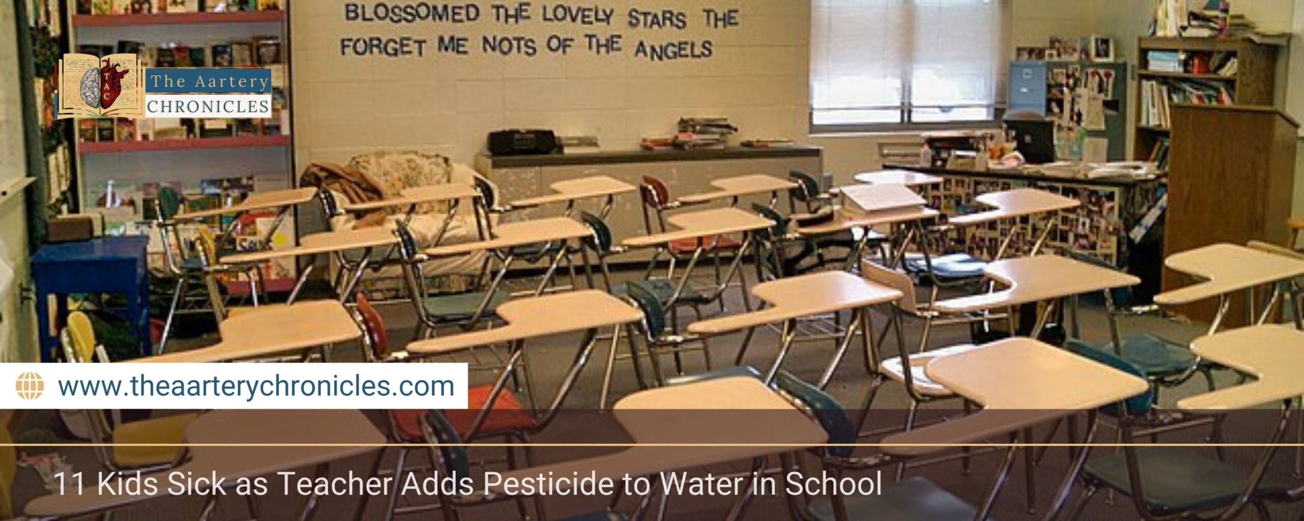 11 Kids Sick as Teacher Adds Pesticide to Water in School