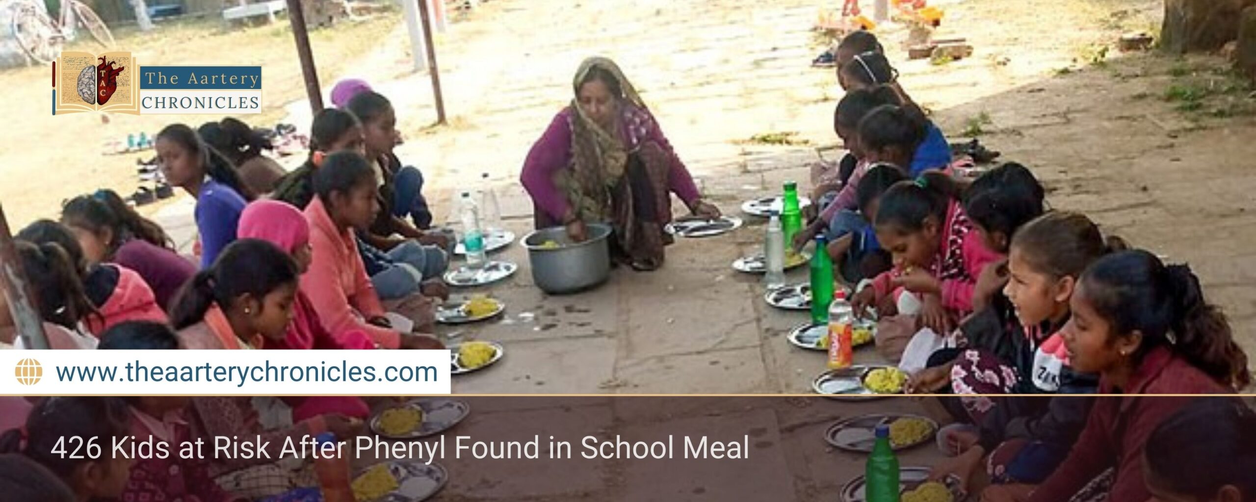 426 Kids at Risk After Phenyl Found in School Meal