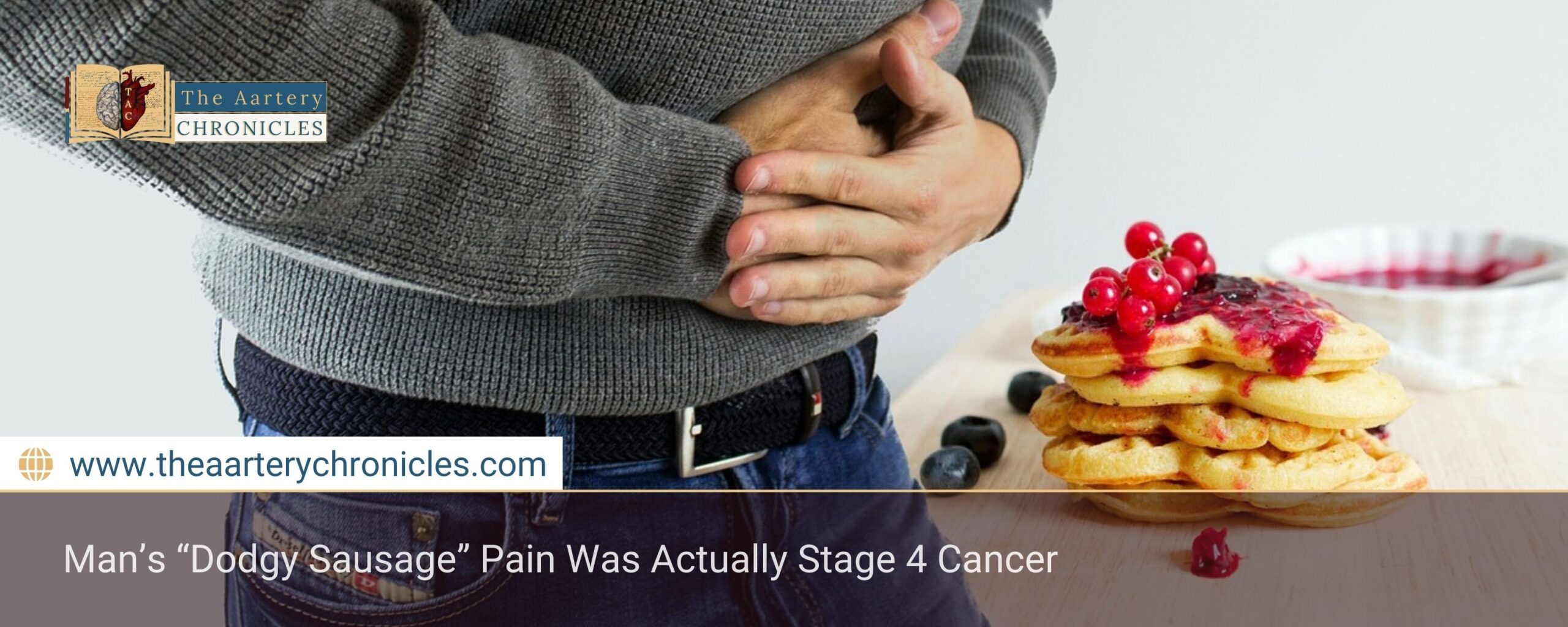 Man’s “Dodgy Sausage” Pain Was Actually Stage 4 Cancer