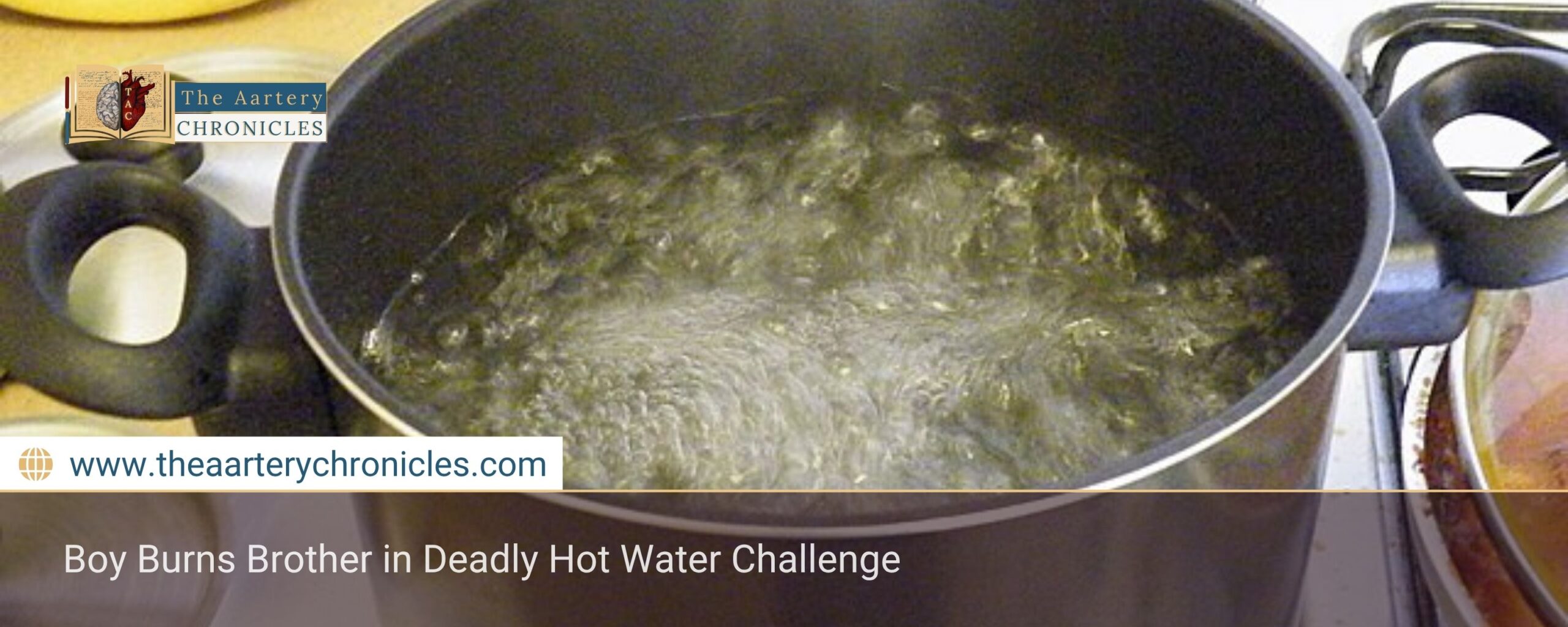 Boy Burns Brother in Deadly Hot Water Challenge