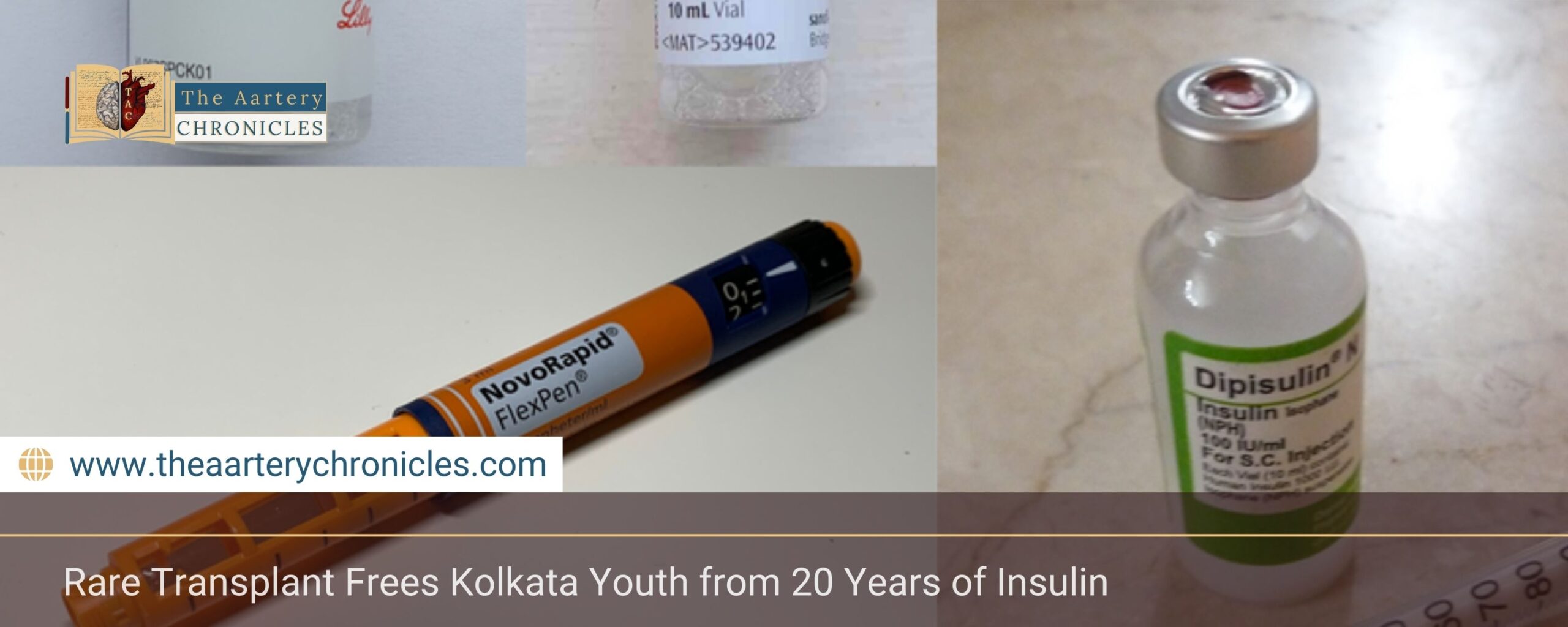 Rare Transplant Frees Kolkata Youth from 20 Years of Insulin
