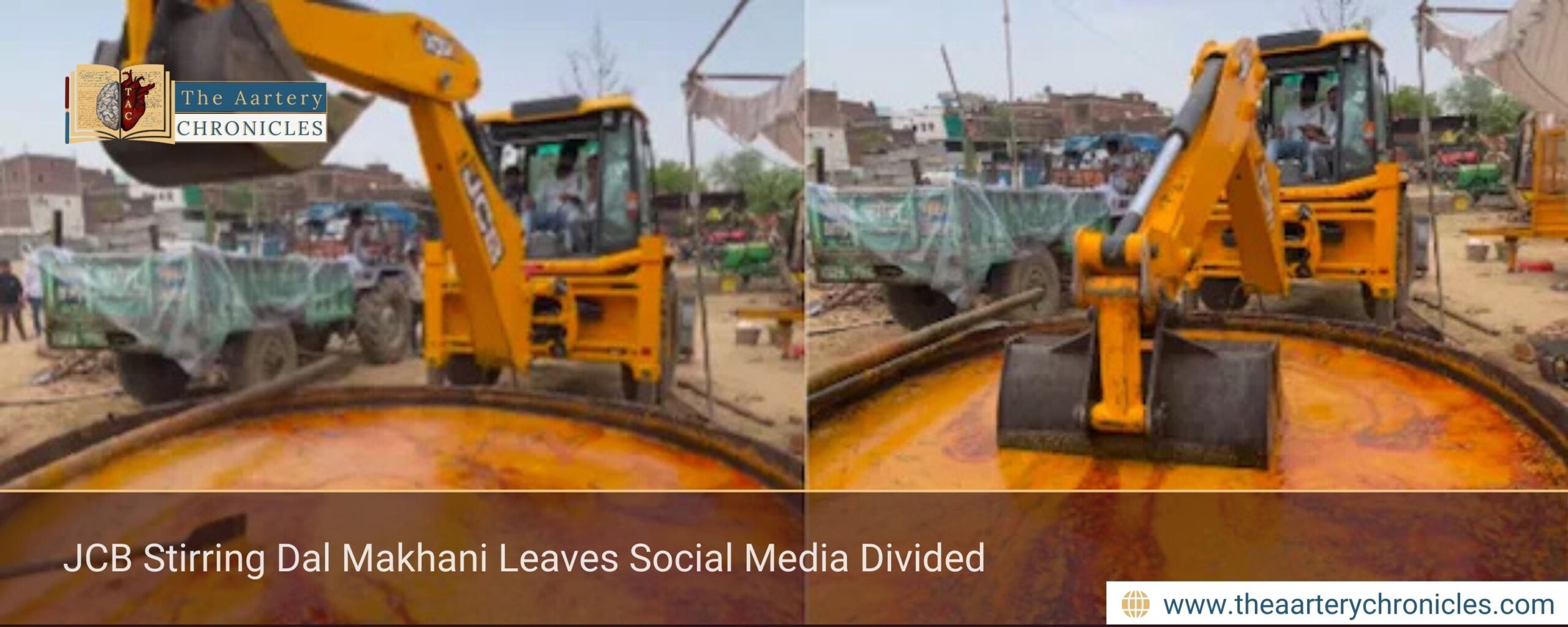 JCB Stirring Dal Makhani Leaves Social Media Divided
